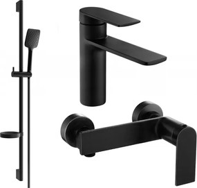 Mexen Zero DS62 set doccia, nero - 71104DS62-70