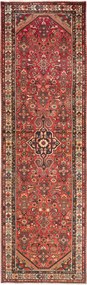 Hamedan Tappeto 390x110 Rosso (Iran) Annodato A Mano