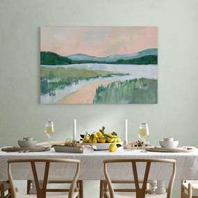 Dipinto 70x100 cm Gouache Lake – Styler