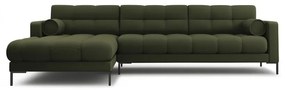 Divano angolare verde (angolo sinistro) Bali - Cosmopolitan Design