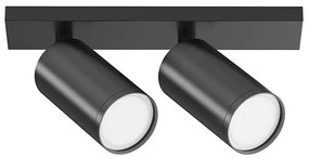 Maytoni C051CL-U-2B - Faretto FOCUS 2xGU10/10W/230V nero