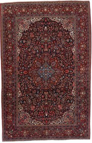 Kashan Tappeto 130 x 210 (Iran) Annodato A Mano