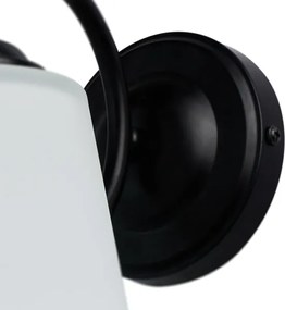 Lampada da parete PAFOS 1xE27/15W/230V nera