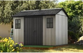 Casetta Da Giardino In Resina 350x230x254H Cm Oakland 1175SD Grigio Keter