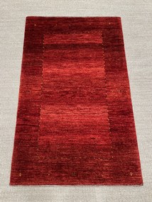 Loribaft Tappeto 130x80 Rosso (Iran) Annodato A Mano