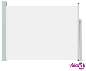 vidaXL Tenda Laterale Retrattile per Patio 100x500 cm Crema
