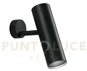 Applique spot orientabile led rocket nero 7w 980lm 3000-4000k 5x16cm