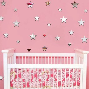 Set di 20 adesivi a specchio Stelle - Ambiance