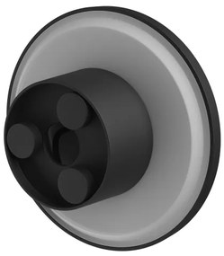 Applique a LED da esterno PIATTA LED/12W/230V 3000/4000/6000K IP44 nero