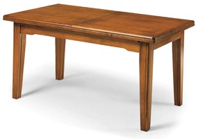LENNOX - tavolo da pranzo allungabile in legno massello cm 85 X160/205/250/295/340