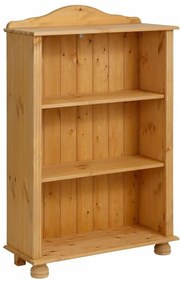 Libreria color legno naturale in legno di pino 77x116 cm Ella - Støraa