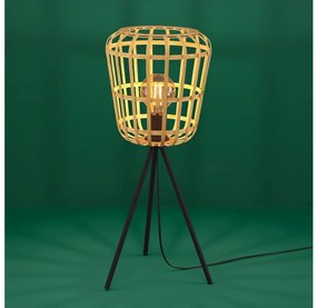 Eglo 390154 - Lampada da tavolo MONTEZUELO 1xE27/40W/230V bambù