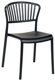 Set di 4 sedie da pranzo nero GELA Beliani