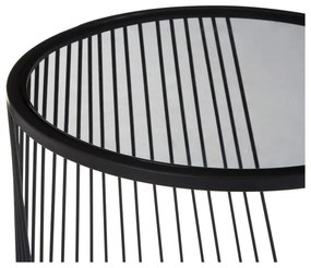 Tavolini da salotto rotondi con piano in vetro in set di 2 pezzi Trento - Premier Housewares