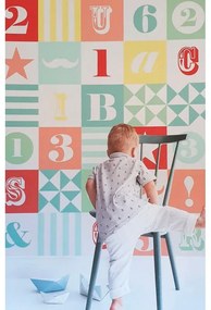 Fotomurale ESTA Blocchi, verde 139X279 cm