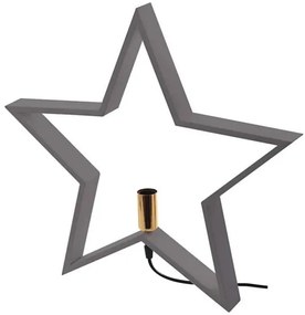 Decorazione natalizia 1xE14/230V grigio