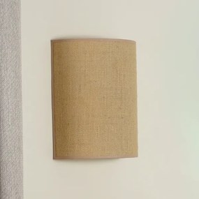 Duolla - Applique YUTE 1xE27/15W/230V diametro 20 cm marrone