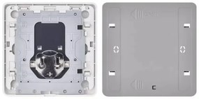 Interruttore 4 bottoni GoSmart 1xCR2430 Tuya bianco