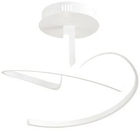 Plafoniera LED Taylor Ø 40 cm bianco IP20 bianco naturale