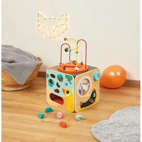 Janod - Blocco interattivo con labirinto MULTI ATTIVITÀ