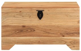 Cassapanca in legno massello di acacia