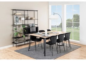Libreria nera 172x188x27 cm Angus – Actona