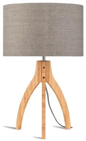 Lampada da tavolo Annapurna con paralume beige e struttura in bambù - Good&amp;Mojo