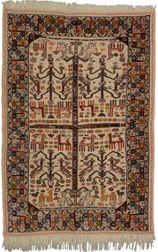 Kilim Tappeto orientale 130x180 Beige (Afghanistan) Tessuto A Mano