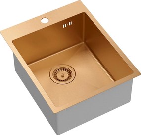 Lavello in acciaio RUSSEL 90 COPPER