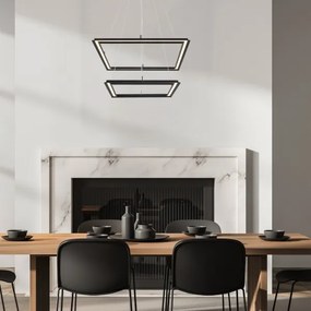 Rabalux 72243 - Lampadario LED a sospensione con filo SIDONA 2xLED/24W/230V 3000K