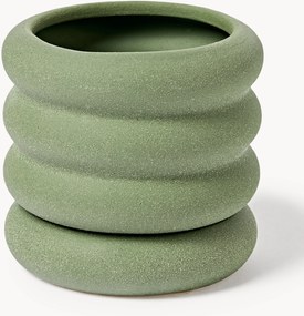 Portavaso con piattino Rudi, alt. 12 cm