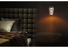 Globo 15552H3 - Lampadario a sospensione con filo LAVUS 1xE27/60W/230V diametro 18 cm nero