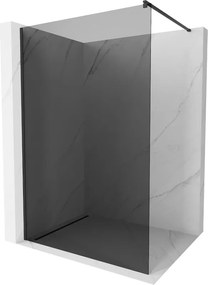 Mexen Kioto parete doccia Walk-in 120 x 200 cm, grafite 8 mm, nero - 800-120-101-70-40