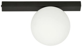 Plafoniera FIT 1xE14/10W/230V nero/bianco