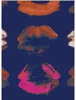Mindthegap Carta da parati Neon Kiss - Indigo
