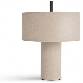 Margin Portable Lampada da Tavolo Beige Canvas - New Works