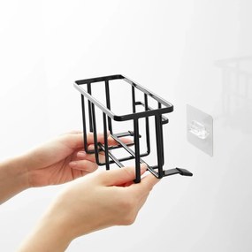 Supporto per detersivo senza foratura nero in metallo Film Hook – YAMAZAKI