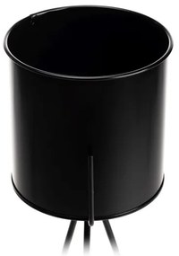 Portafiori TRIPOD 110x25 cm nero