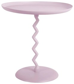 Tavolino rotondo in metallo ø 40 cm Zig Zag – Leitmotiv