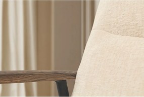 Poltrona beige Dunia – Marckeric