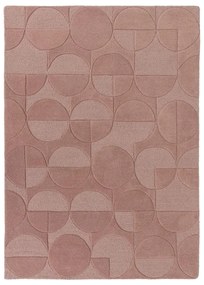 Tappeto in lana rosa 200x290 cm Gigi - Flair Rugs