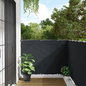 Paravento Balcone Antracite 120x300 Cm Tessuto Oxford /