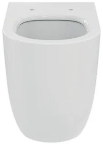 Ideal standard blend curve t375101 vaso a terra universale filo parete aquablade con fissaggi nascosti in ceramica bianco