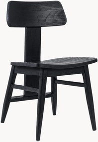 Sedia da pranzo in legno di teak fatta a mano LovYa