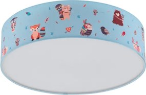 Eglo 97575 - Plafoniera per bambini RUFFO 2xE27/40W/230V