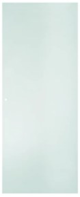 Anta per porta scorrevole ARTENS Orlando satinato in cristallo trasparente L 86 x H 215 cm reversibile