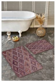 Set di tappetini per il bagno in velluto 2 pz 60x100 cm – Mila Home