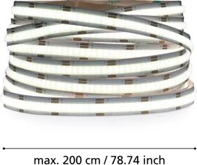 Eglo 900577 -Striscia LED dimmerabile 2m COB STRIPE LED/13,2W/24/230V 2700-6500K+TC