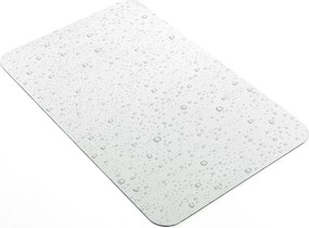 Tappetino per il bagno grigio chiaro 50x120 cm Splash – douceur d'intérieur