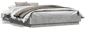 Giroletto Grigio Cemento 160x200 Cm İn Legno Multistrato /